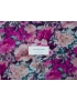 Mtr. 1.50 Jacquard Fabric 3D Floral Cyclamen Emanuel Ungaro