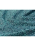Mtr. 1.35 Jacquard Fabric Blue Aqua Green Lurex Emanuel Ungaro