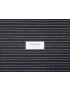 Raffia Fabric Striped Black White Emanuel Ungaro