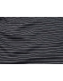 Raffia Fabric Striped Black White Emanuel Ungaro
