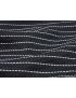 Raffia Fabric Striped Black White Emanuel Ungaro