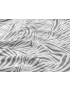 Jacquard Fabric Zebra Grey Ice Emanuel Ungaro