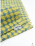 Viscose Blend Chanel Fabric Pied de Poule Lemon Yellow Powder Blue Ungaro