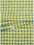 Viscose Blend Chanel Fabric Pied de Poule Lemon Yellow Powder Blue Ungaro