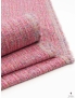 Tessuto Chanel Misto Cotone Rosa Shocking Verde Lampone Emanuel Ungaro