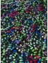 Tessuto Satin Seta Nero Multicolore - Emanuel Ungaro