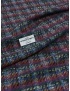 Tessuto Tweed Misto Lana Capospalla Quadri Multicolore Emanuel Ungaro