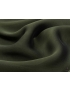 Silk & Viscose Iridescent Chiffon Fabric Moss Green Black