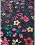 Sequined Lace Fabric Floral Multicolor