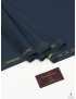 Mtr. 3.00 Trofeo Gabardine Fabric Midnight Navy Ermenegildo Zegna