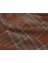 Mtr. 1.85 Heritage Flannel Check Pumpkin Ermenegildo Zegna