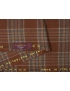 Heritage Flannel Check Pumpkin Ermenegildo Zegna