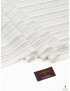 Pure Linen Fabric Striped Silk White Dusty Blue Ermenegildo Zegna