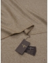 Wool Silk Cashmere Tweed Fabric Biscuit Tessitura di Novara