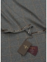 BABY CAMEL Fabric Windowpane Grey Camel Ermenegildo Zegna