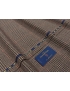Mtr. 1.35 14 MILMIL 14 Winter Fabric Prince of Wales Praline Ermenegildo Zegna