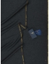 Mtr. 1.85 Premium Cashmere Fabric Bird-Eye Black Grey Ermenegildo Zegna