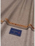 Best Inner Mongolia Cashmere Coat Fabric Barleycorn Nut Brown Ermenegildo Zegna