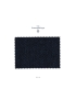 Mtr. 2.00 Wool Blend Heritage Fabric Herringbone Blue Ermenegildo Zegna