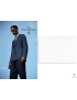 Mtr. 1.70 Pure Linen Shirting Fabric White Ermenegildo Zegna