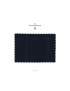 Premium Cashmere Fabric Windowpane Herringbone Blue Ermenegildo Zegna
