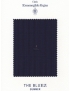 Traveller Fabric Striped Navy Blue Ermenegildo Zegna