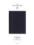 Tessuto 14 MILMIL 14 Winter Gessato Blu Navy Grigio Ermenegildo Zegna