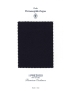 Pure Cashmere Beaver Coat Fabric Dark Blue Ermenegildo Zegna