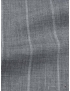 Trofeo Linen Silk Fabric Striped Medium Grey Ermenegildo Zegna
