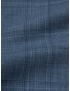 Trofeo Linen Silk Fabric Checked Denim Blue Ermenegildo Zegna