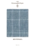 Linen Fabric Prince of Wales Navy Blue Ermenegildo Zegna