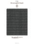 Island Fleece Wool Fabric Striped Black White Grey Ermenegildo Zegna