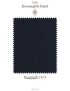 Island Fleece Wool Fabric Herringbone Dark Blue Ermenegildo Zegna
