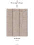 Tessuto Flanella Lana & Cashmere Heritage Rigato Fossile dell'Isola Ermenegildo Zegna