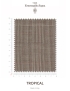 Tessuto Tropical Principe di Galles Marrone Scuro Caramello Ermenegildo Zegna