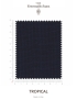 Tropical Fabric PinPoint Navy Blue Dark Blue Ermenegildo Zegna