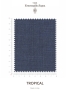 Tessuto Tropical Blu Indaco Mélange Ermenegildo Zegna