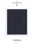 Tessuto Tropical Blu Denim Scuro Mélange Ermenegildo Zegna
