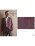 Cross-Ply Fabric Wide Stripes Plum Wine Ermenegildo Zegna