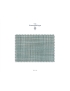 Wool & Silk Fabric Check Aqua Green Tessitura di Novara