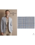 Cross-Ply Fabric Prince of Wales Ultramarine Blue Taupe Ermenegildo Zegna