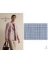Cross-Ply Fabric Prince of Wales Azure Ermenegildo Zegna