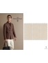 Pure Linen Fabric Wide Stripes Beige Ermenegildo Zegna