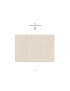 Pure Linen Fabric Wide Stripes Beige Ermenegildo Zegna