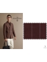 Pure Linen Fabric Wide Stripes Bitter Chocolate Ermenegildo Zegna