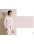 Silk & Linen Shantung Fabric Light Pink Tessitura di Novara