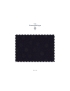Tessuto Trofeo Jacquard Blu Scuro Nero Ermenegildo Zegna