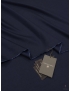 Silk & Linen Fabric Dark Blue - Tessitura di Novara