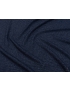 Mtr. 1.70 Silk Alpaca Cashmere Fabric Geometric Navy Blue Tessitura di Novara