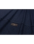 Tessuto Seta Alpaca Cashmere Geometrico Navy Blue Tessitura di Novara
